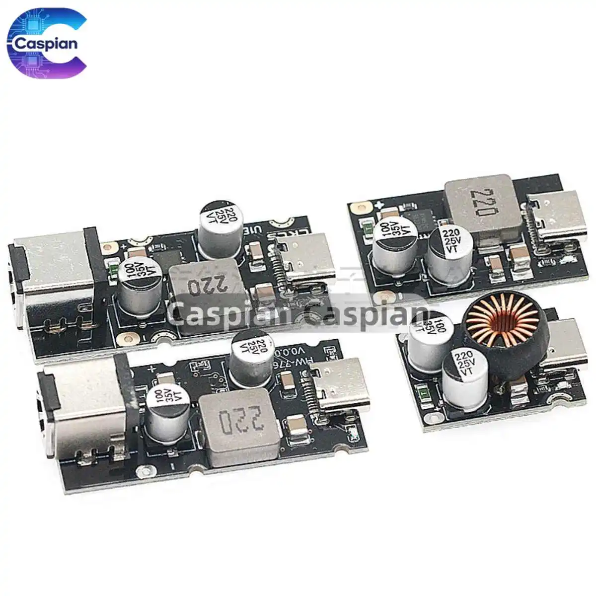 QC4.0 QC3.0 Type-C USB PD65W Fast Charging Adapter Module DC8-32V 3.25A 65W Step Down Module For Huawei SCP/FCP Apple PD 2