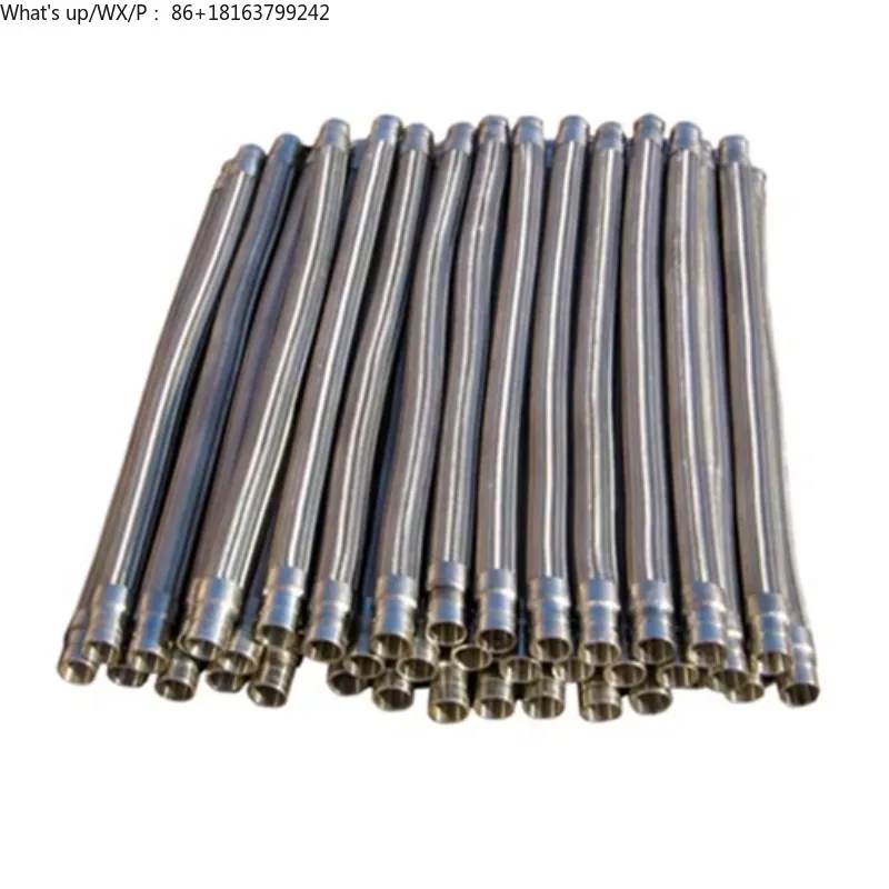 

DN35 Inner Diameter 35mm Liquid Nitrogen Transfer Multi Layer Lines Vacuum Insulated Hose for LNG Liquefied Natural G as Station