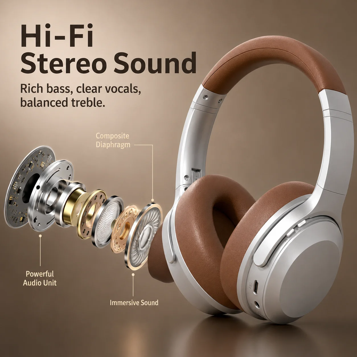 ANC 헤드폰 블루투스 5.3 오버이어 이어폰 무선 하 - Anc Wireless Over Ear Headphones 리뷰 및 가격
