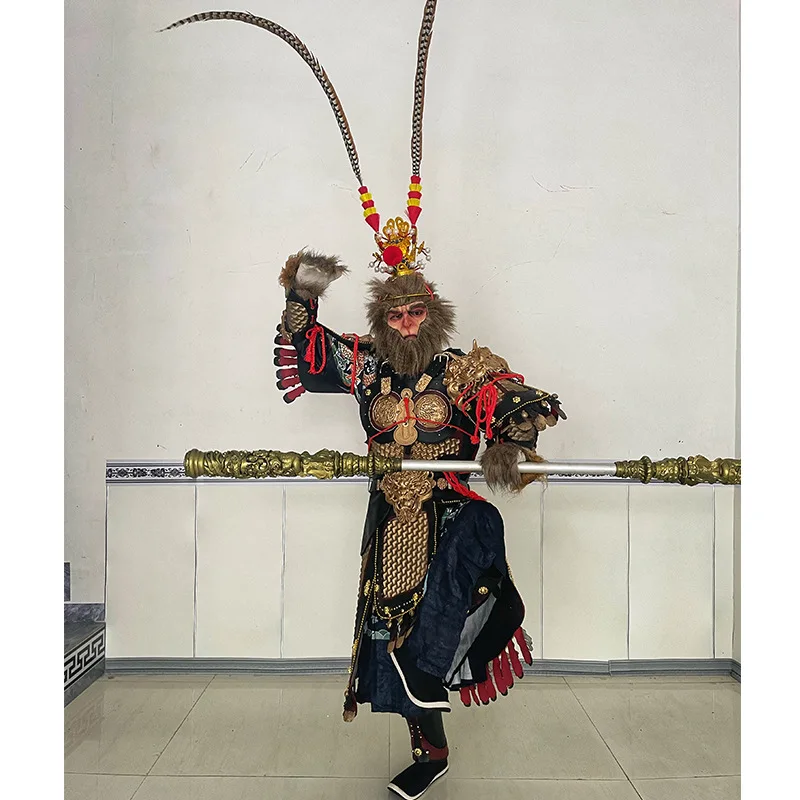 Black Myth Wukong Qitian Great Saint Monkey King Performance Costumes Destiny Man Scenic Area Performance Costumes
