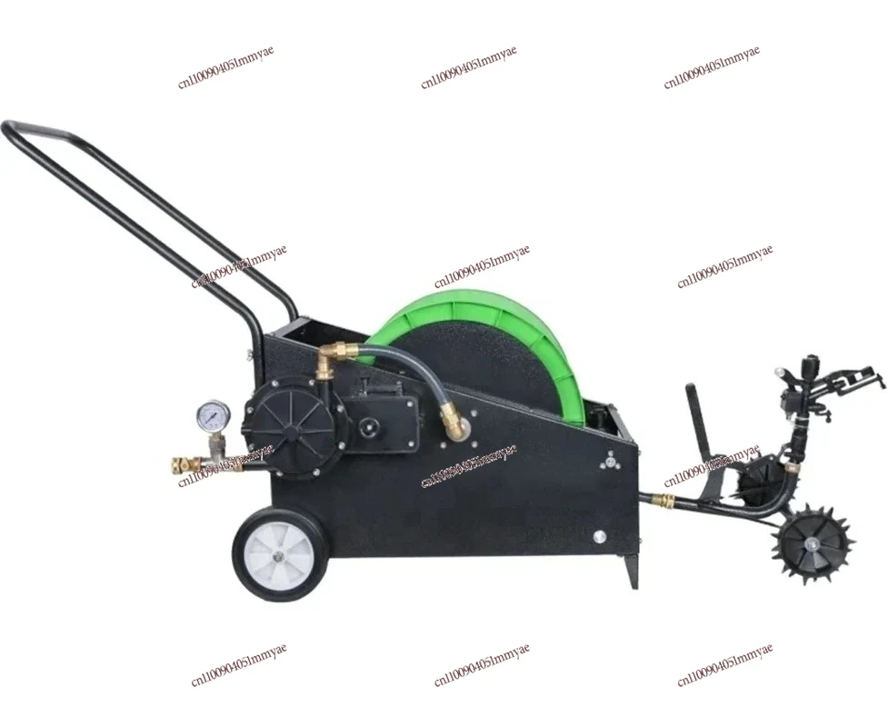 

40m Automatic Retractable Garden Watering Hose Reel Cart Travelling Sprinkler