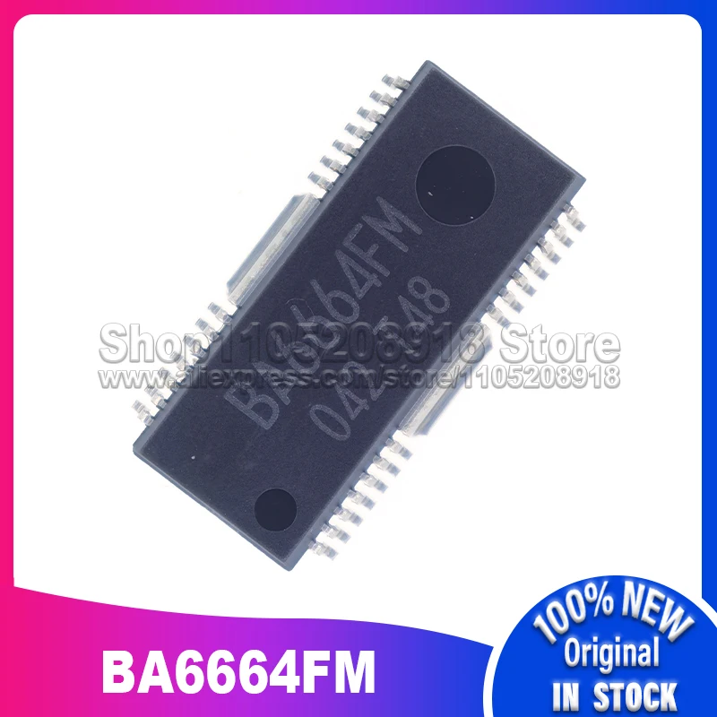 

10 ~ 50 шт./лот BA6664FM BA6664FM-E2 HSOP28 100% новый спотовый запас