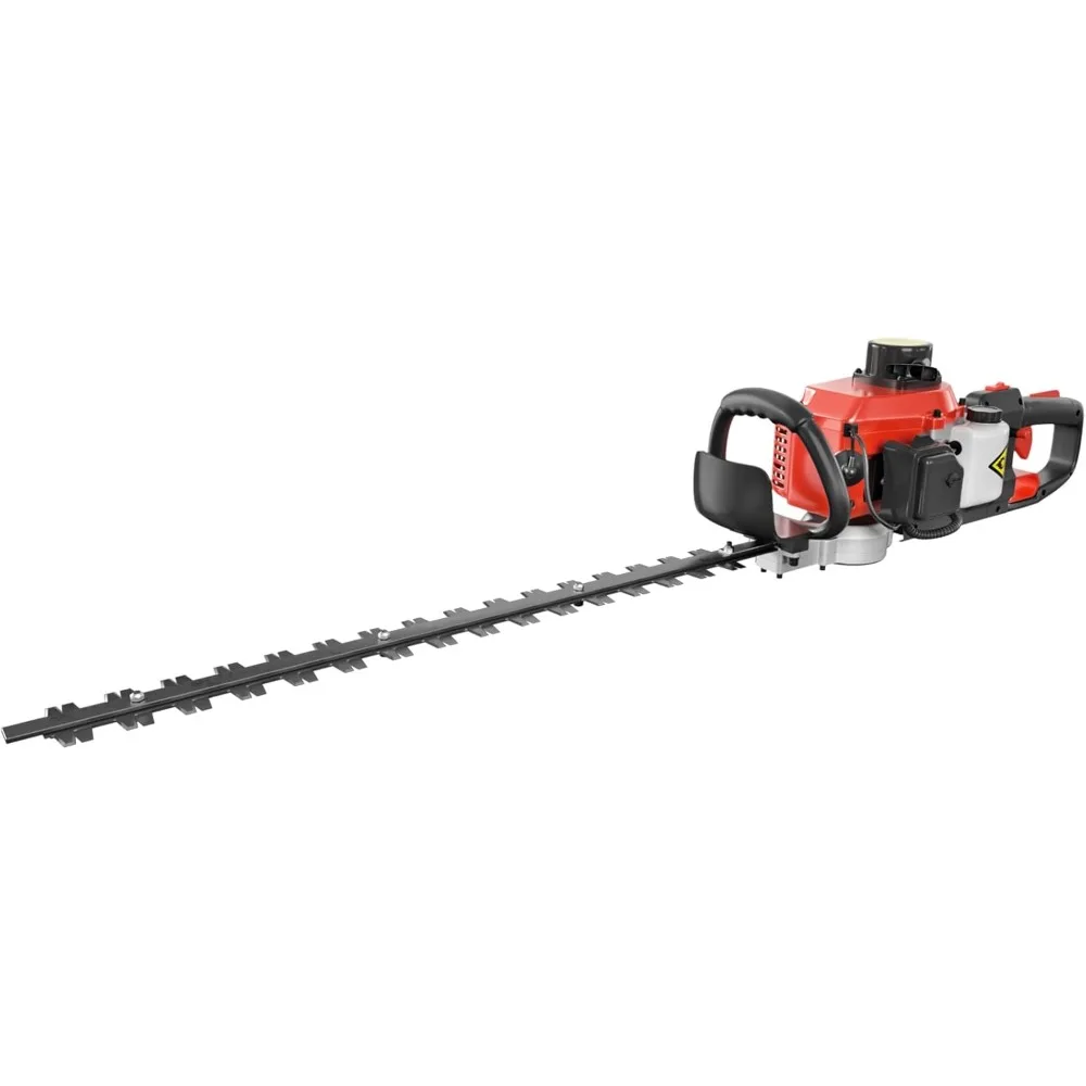 

24-Inch 26cc 2 Cycle Gas Powered Dual Sided Hedge Trimmer (Orange)