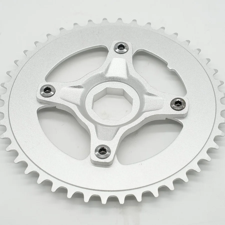 

Alloy One-Piece Overmolded 42T 11S Bike Chainring New Ultralight Bicycle Parts For Road Electric Bikes