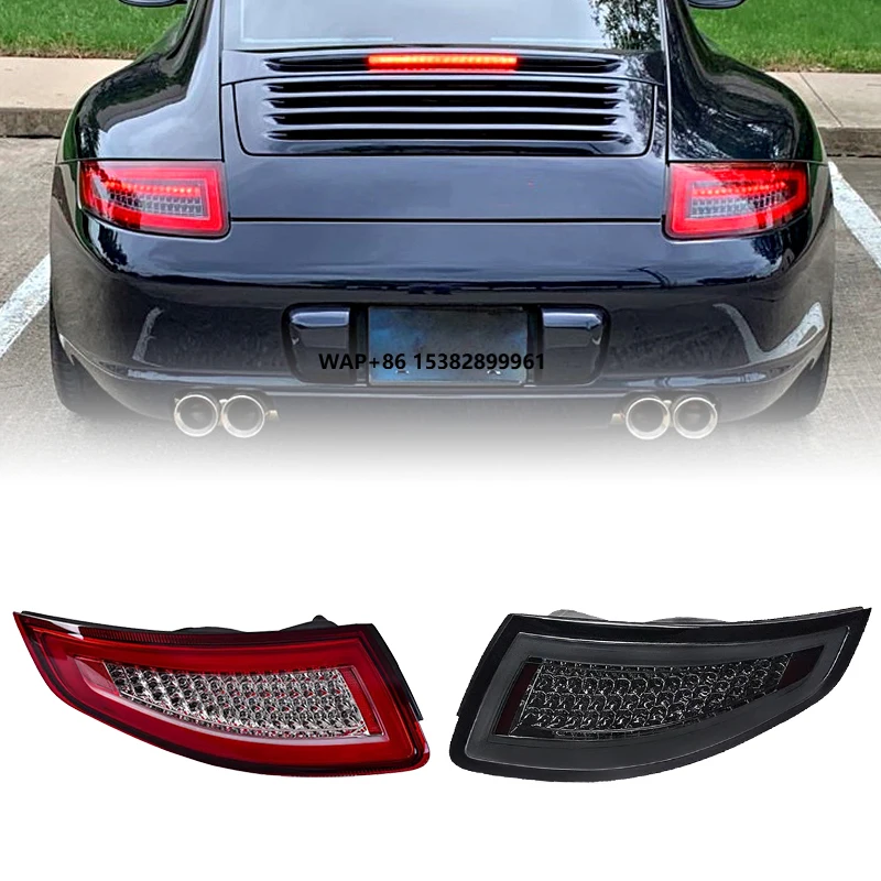

YU GUANG для Porsche 997 Задний фонарь 2005 2008, задний фонарь Porsche 911, светодиодные задние фонари, указатель поворота, автозапчасти, светодиодные индикаторы