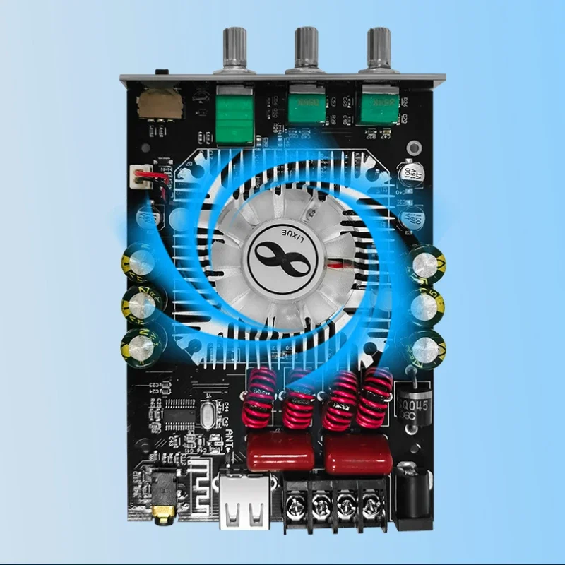 SOTAMIA TDA7498E Digitale Eindversterker Bluetooth AUX USB Audio Module 160Wx2 Hifi Stereo Home Theater Amplificador Bluetooth