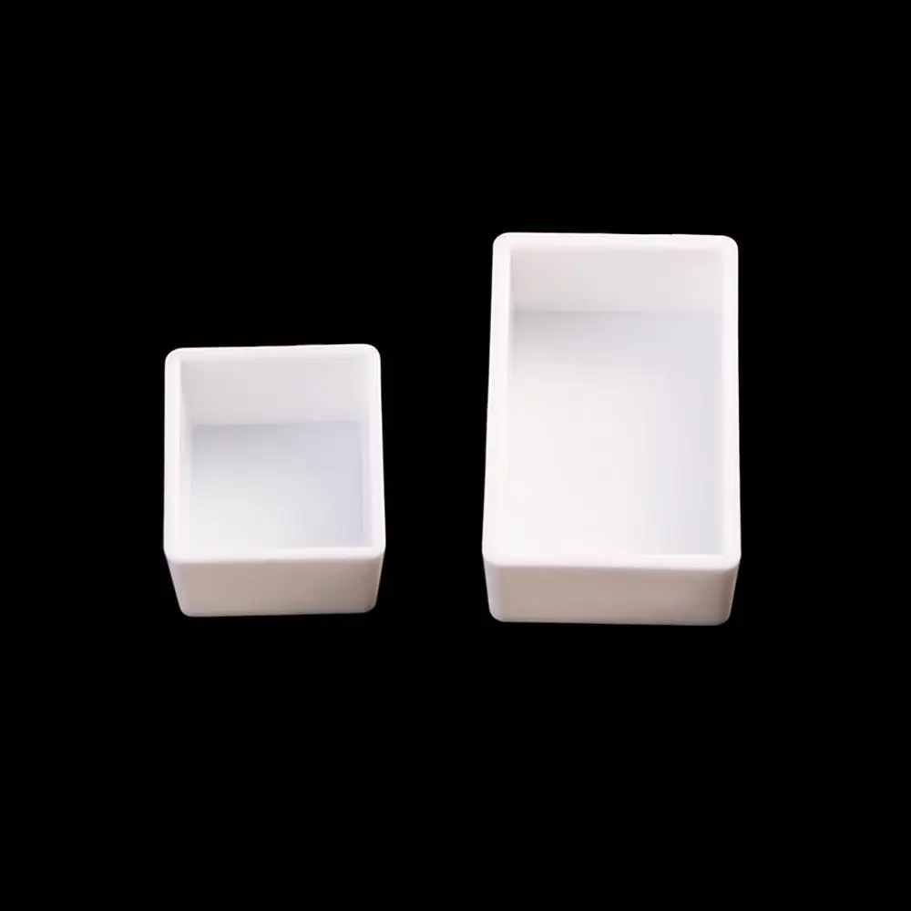 2ml White Half Pans Artists Plastic Painting Supplies Paint Palette Art Supplies Watercolor Paint Grid