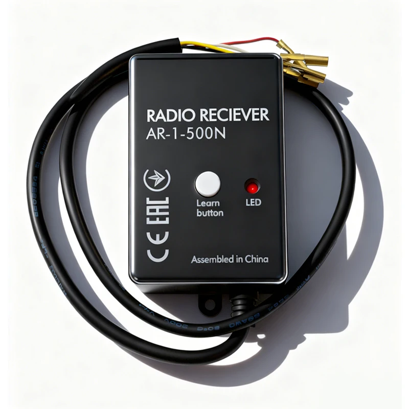 New ALUTECH AT-4N AR-1-500N Gate Remote Control Receiver 12V-24V 433.92MHz ALUTECH AT-4N Automatic Barrier Remote Control Switch