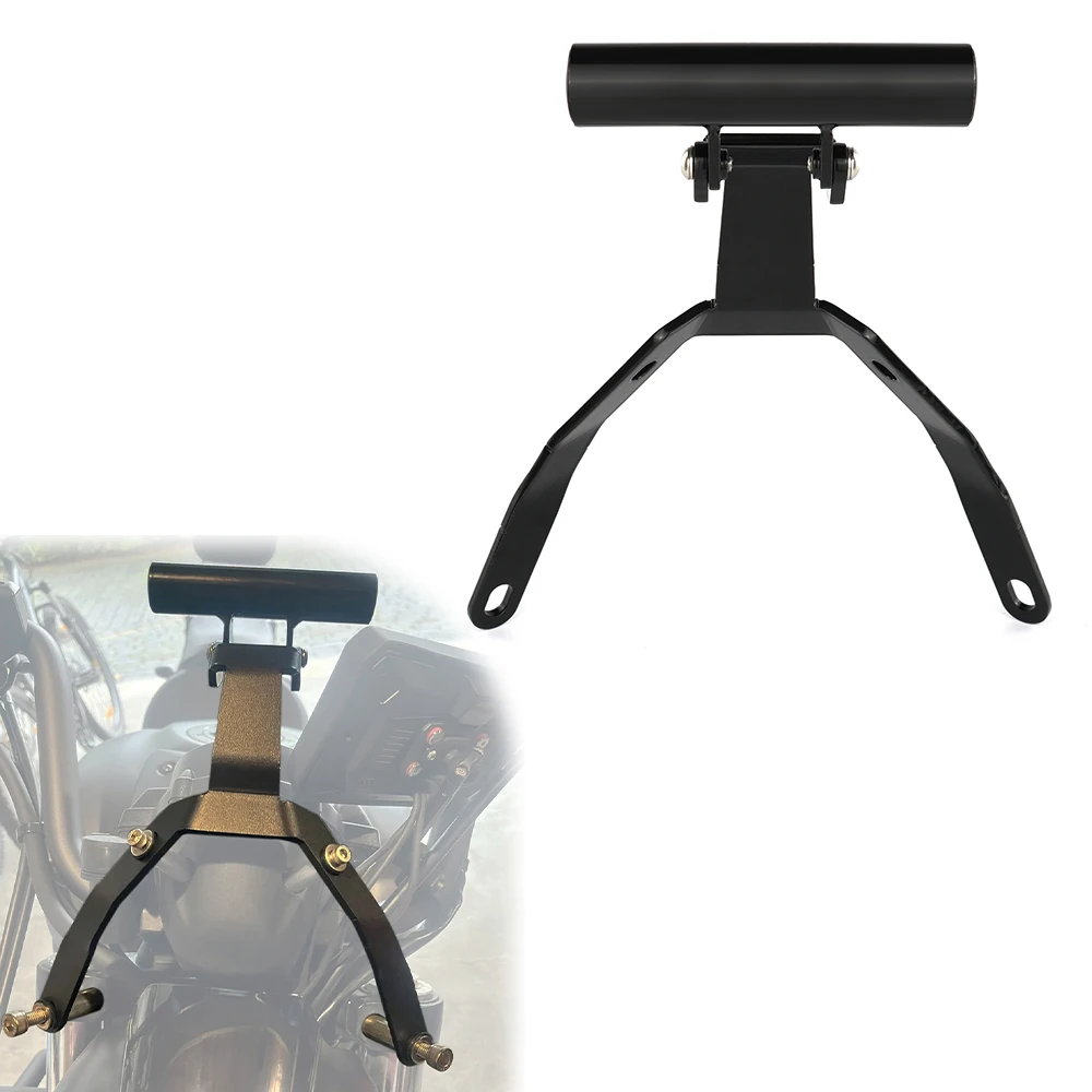 

Motorcycle GPS Navigation Bracket Fit For Kawasaki VULCAN S VULCAN 650 S 2015-2023 2024 Front Bar Phone GPS Holder Mount Stand