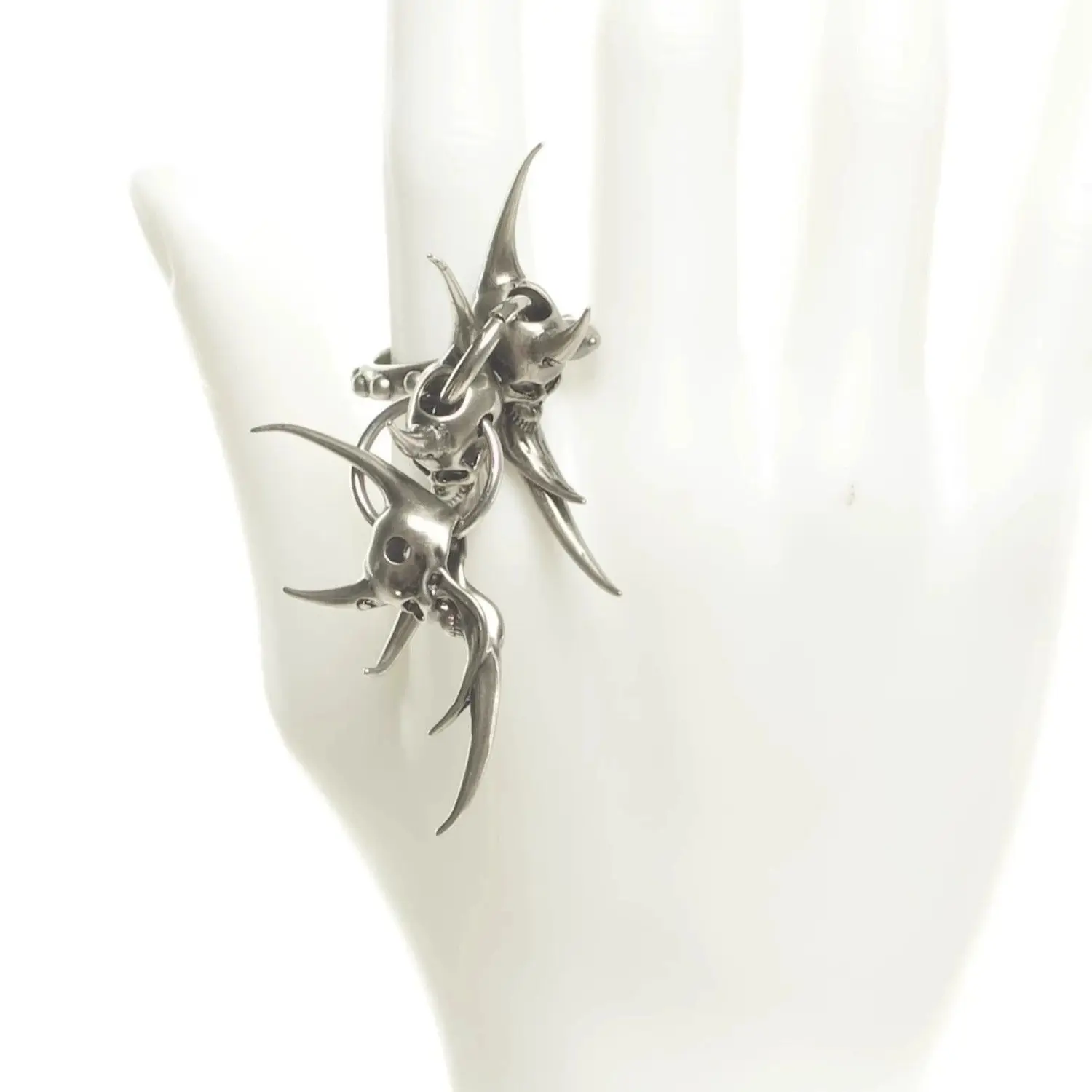

Series dark advanced sense splicing special-shaped ring