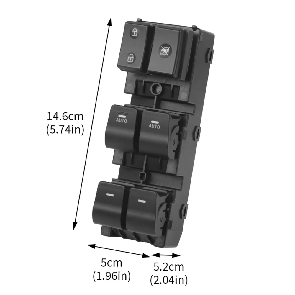 for Hyundai Ioniq 2017-2021 Window Control Switch Front Left Electric Power Lifter Master 93570-G2020 93570G2020 4