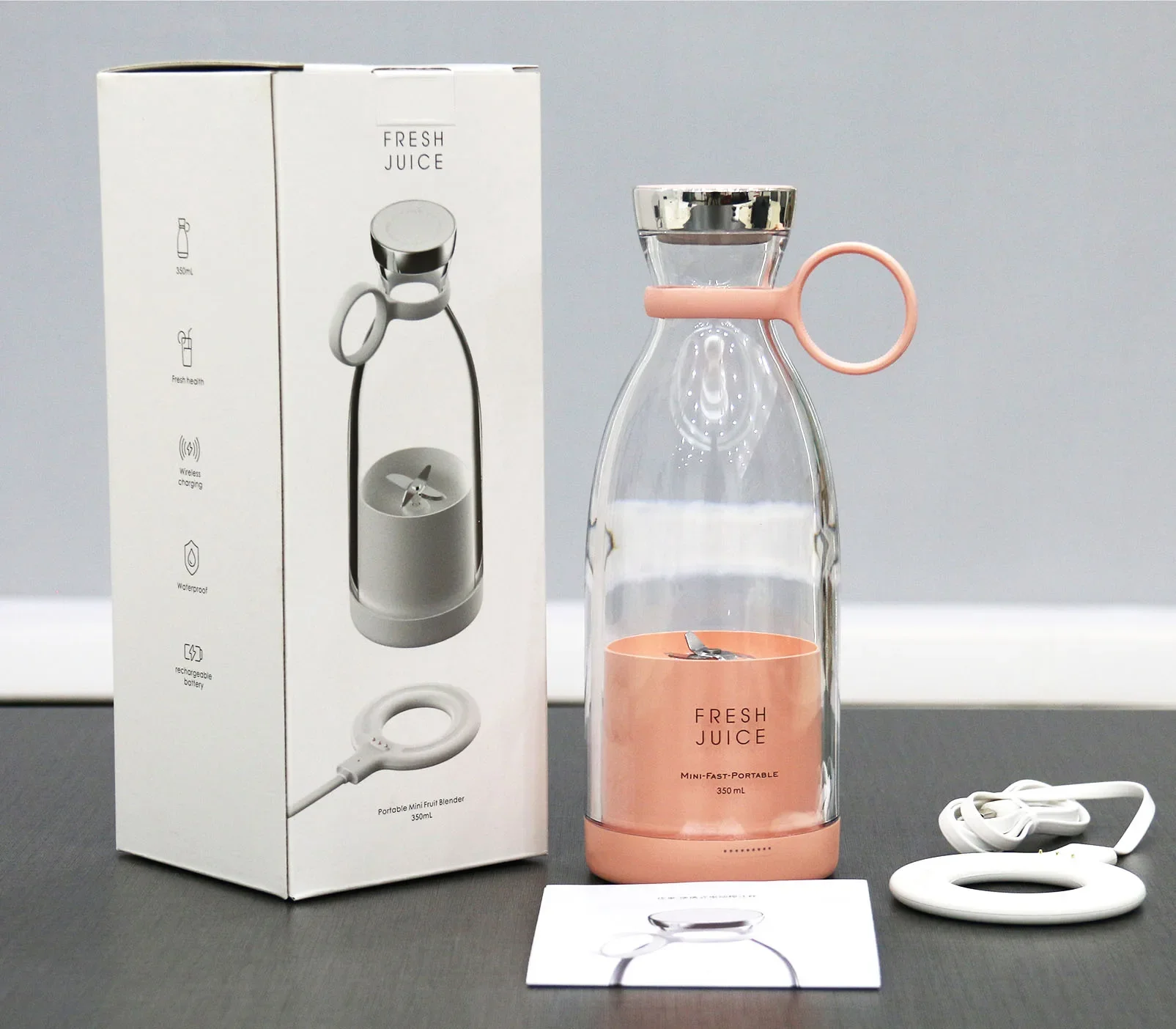 

【Hot】New Home Usb High Quality Travel Milkshake Juicer Blender Mini Portable Juicer