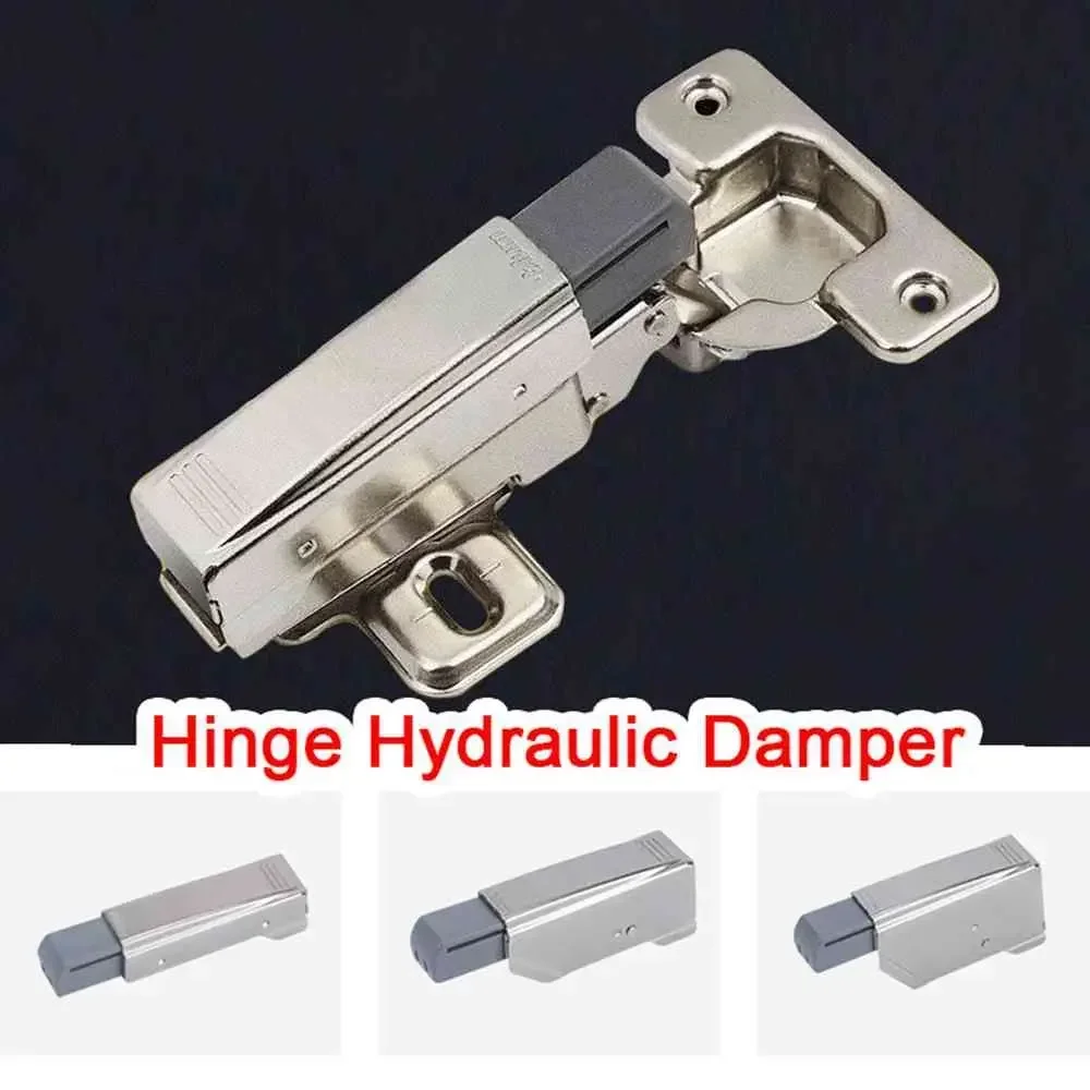 Cerniera tampone a sovrapposizione completa con braccio dritto - Serranda silenziosa con chiusura automatica per hardware per mobili per porte e guardaroba