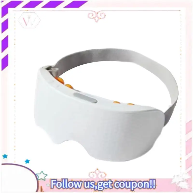 【أداة يدوية】مدلك عيون نانو ستيم للعناية بالعين مع موسيقى بلوتوث لتخفيف التعب وتقليل الهالات السوداء تحت E