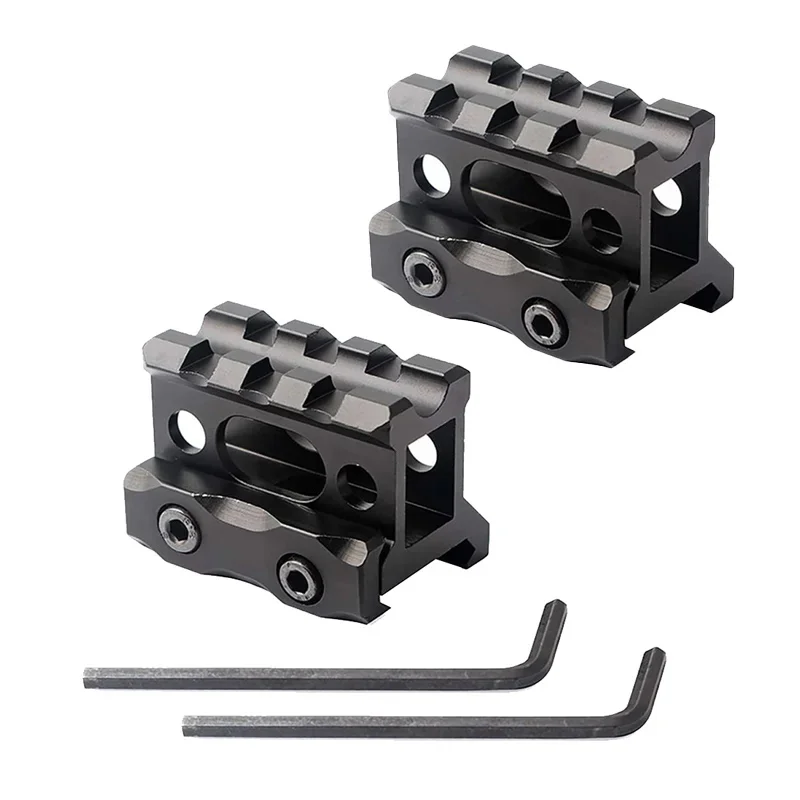 Toy Gun Accessory,Red Dot Scope Riser Rail Mount 1 Inch Height Light Weight Bracket For Hunting Flashlight Optics view 5