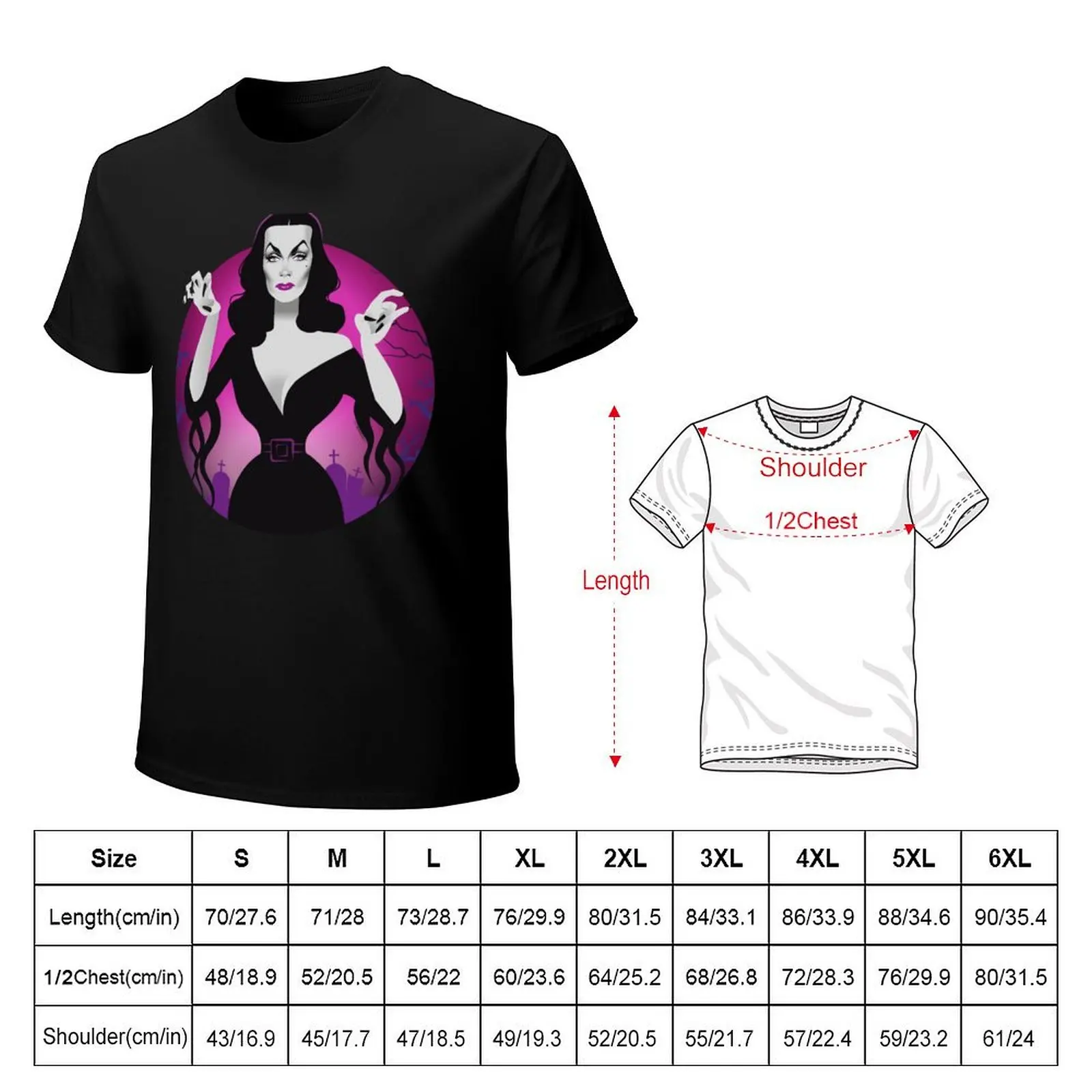 Glamour Ghoul T-Shirt Standard Fit Solid Tee Shirt