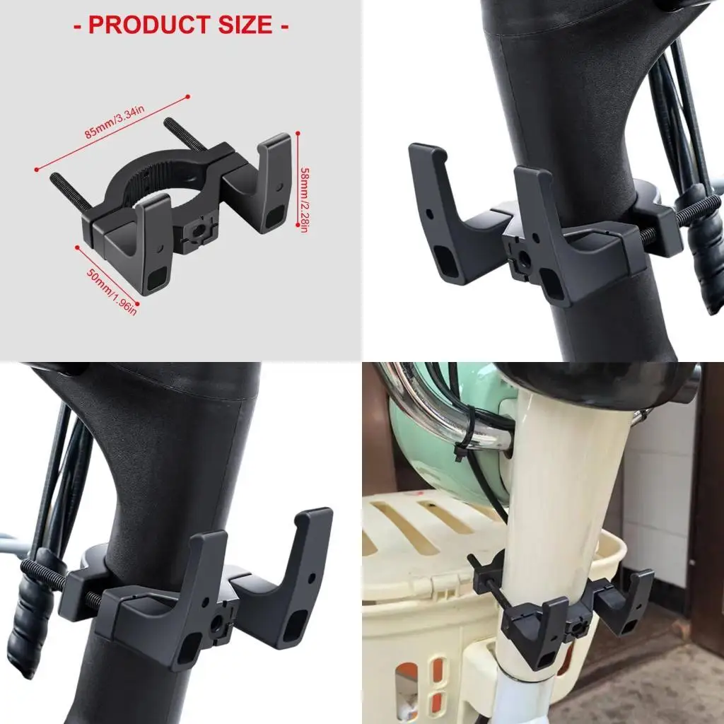 

Y1UC Luggage Bag Hanger Holder Electric Bike Front Shopping Bag Hooks Motorcycles Cycling Modification Accessories Enduring