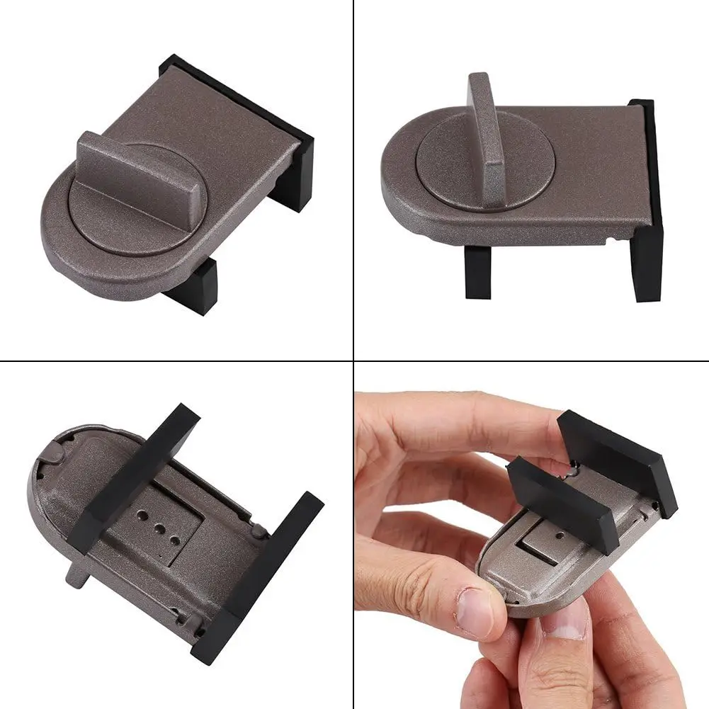 Sliding Door Window Safety Lock Metal Baby Kids Security Adjustable Door Stopper Anti-theft Protection Locks Home Safety Latches