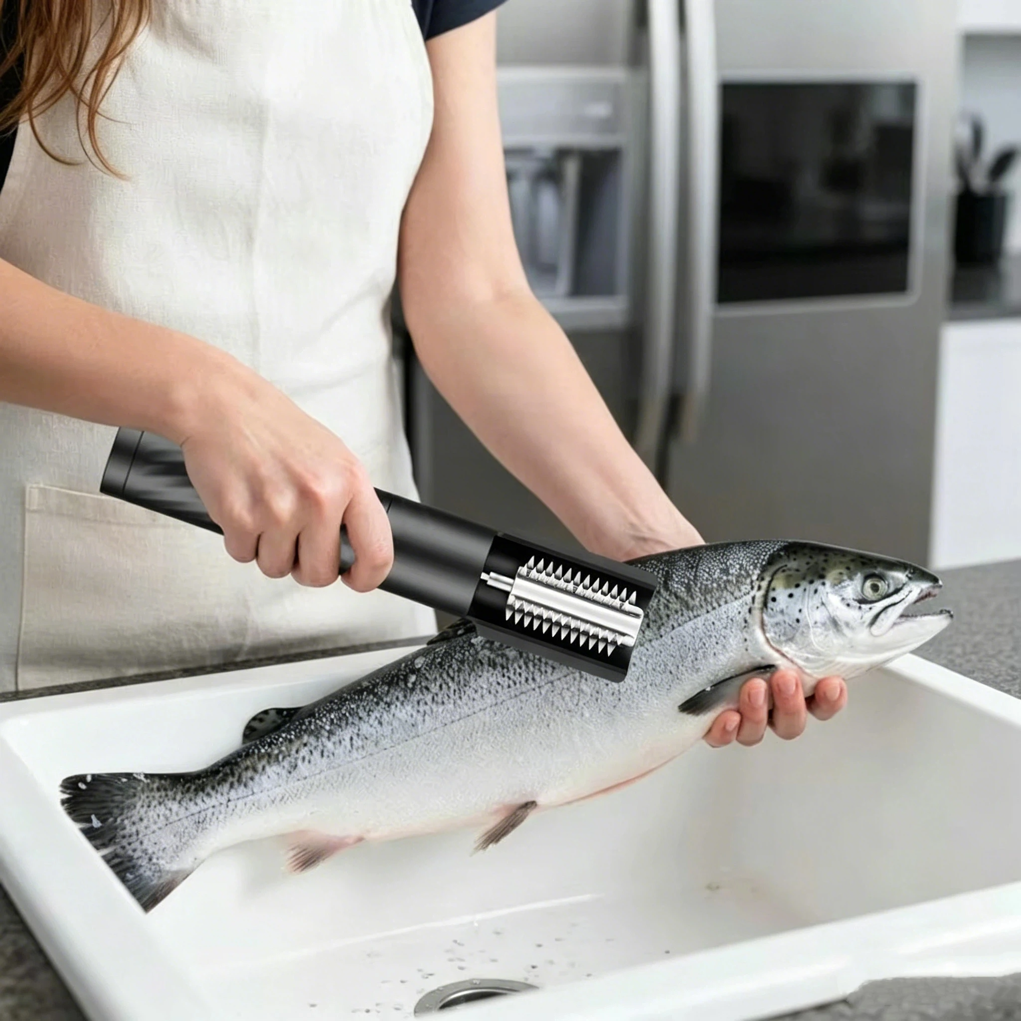 Simplify Coconut Scraping with 1 Set Portable Electric Grater Cordless Kitchen Tool