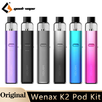 Original GeekVape Wenax K2 Pod Kit 18W 1000mah Battery 2ml Cartridge 0.8ohm/1.2ohm Electronic Cigarette Vaporizer