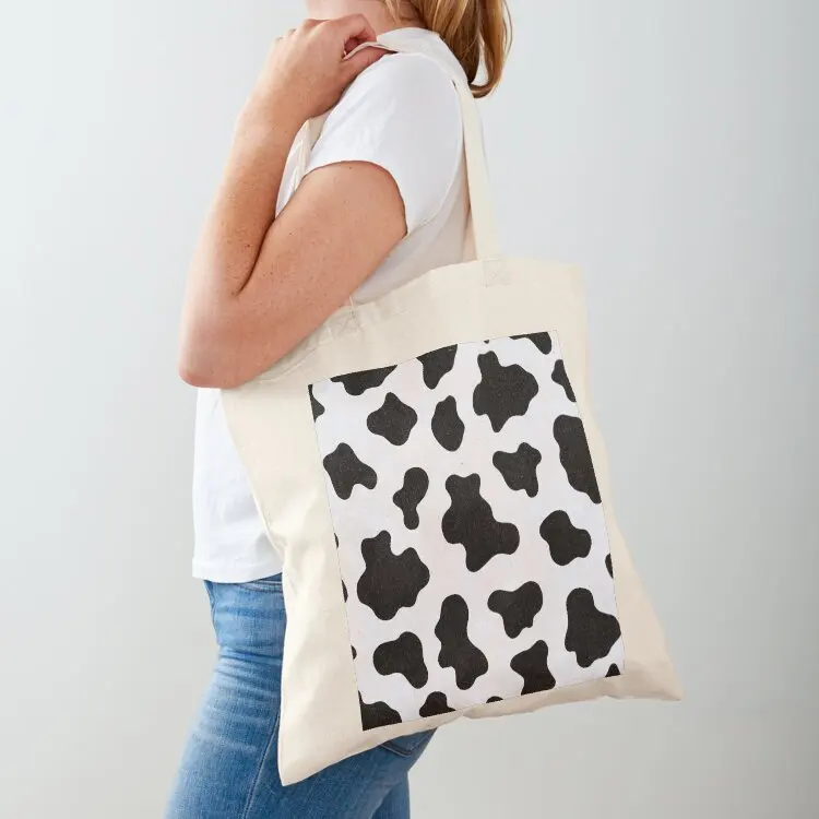 cow print Tote Bag tote bag university university shopper bag sacs de shopping reusable grocery bags