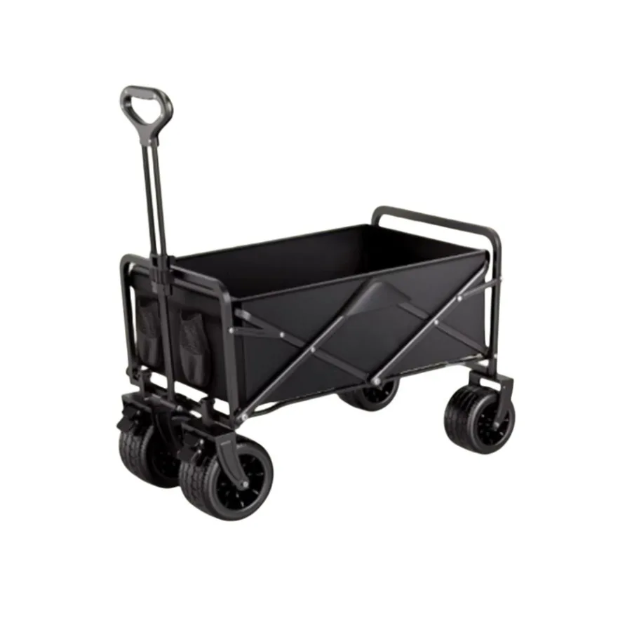 Outdoor Small Cart, Second-generation Foldable Handcart, Supermarket Shopping Outdoor Campsite Portable Handcart