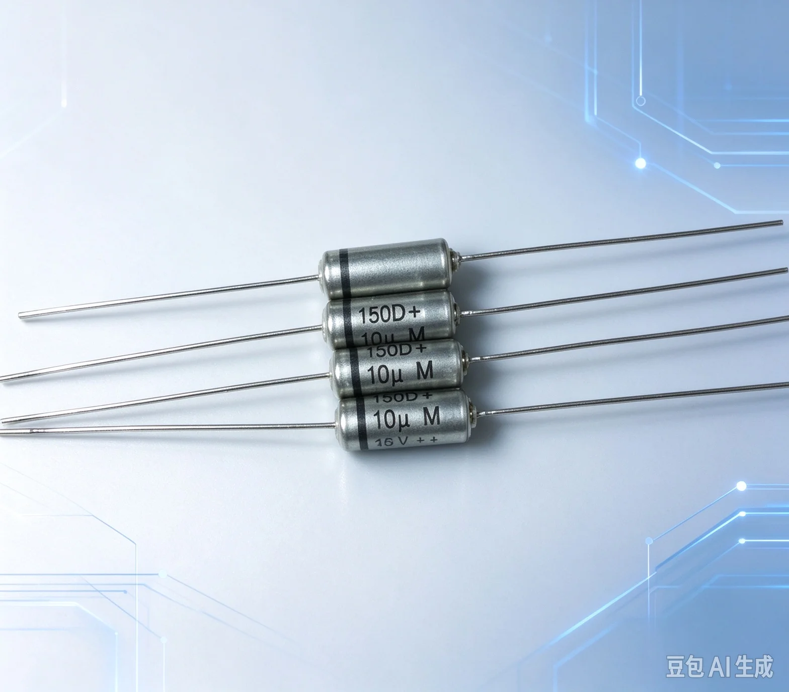 Orig for SPRAGUE 150D 10UF 20V Axial Tantalum Capacitor Replace 25V  30pcs