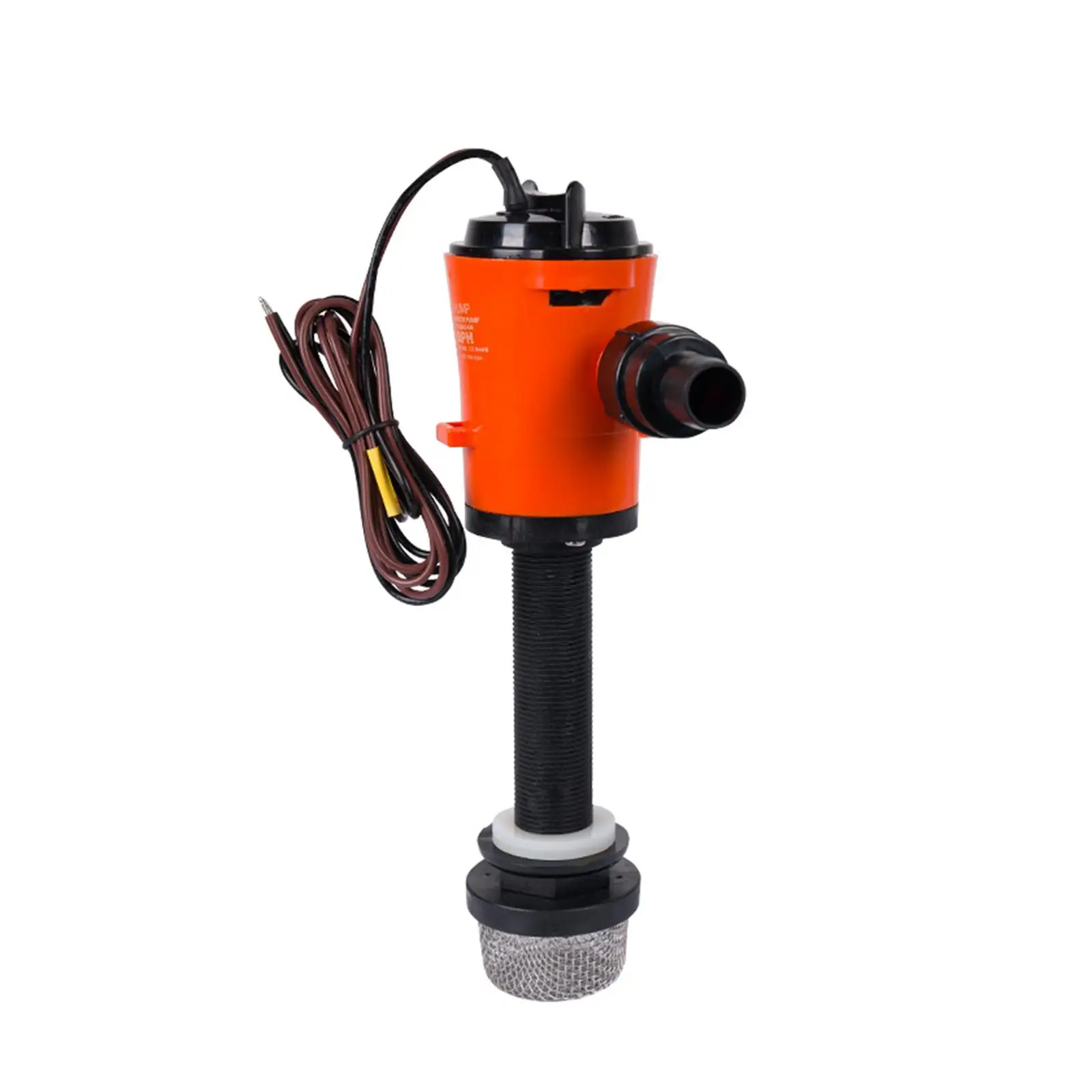 

Aerator Livewell Pump Easy to Install Replacement Durable Boat Tools Professional with Filter Boat Aerator Pump 24V 800GPH