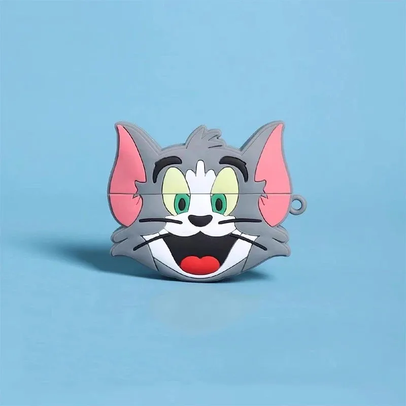 ل Airpods Pro 2 Pro 3 1 2 3 4 Pro 3D kawaii لطيف جميل القط ماوس سيليكون حقيبة سماعة الاذن غطاء