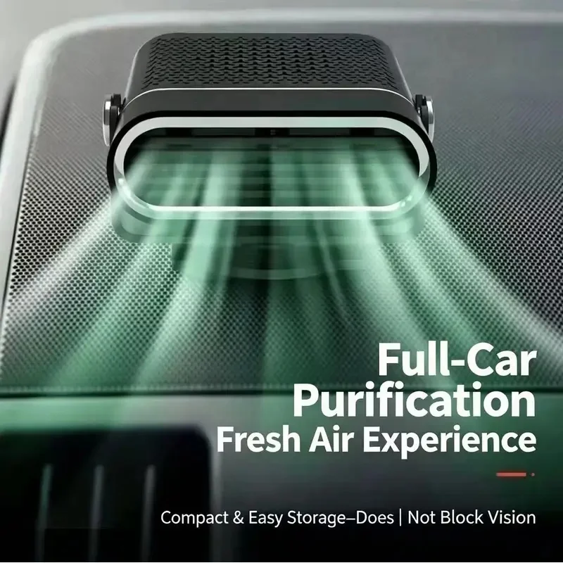 Portable Car Heater 2‑Second Fast Heating Windshield Defroster Purification Auto Warm Air Fan Winter Vehicle Interior Accessory