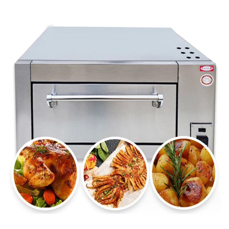 Oven 500 Degree Commercial Professional Single-Layer Baking Electric Bread Double Large Food Equipments Toast