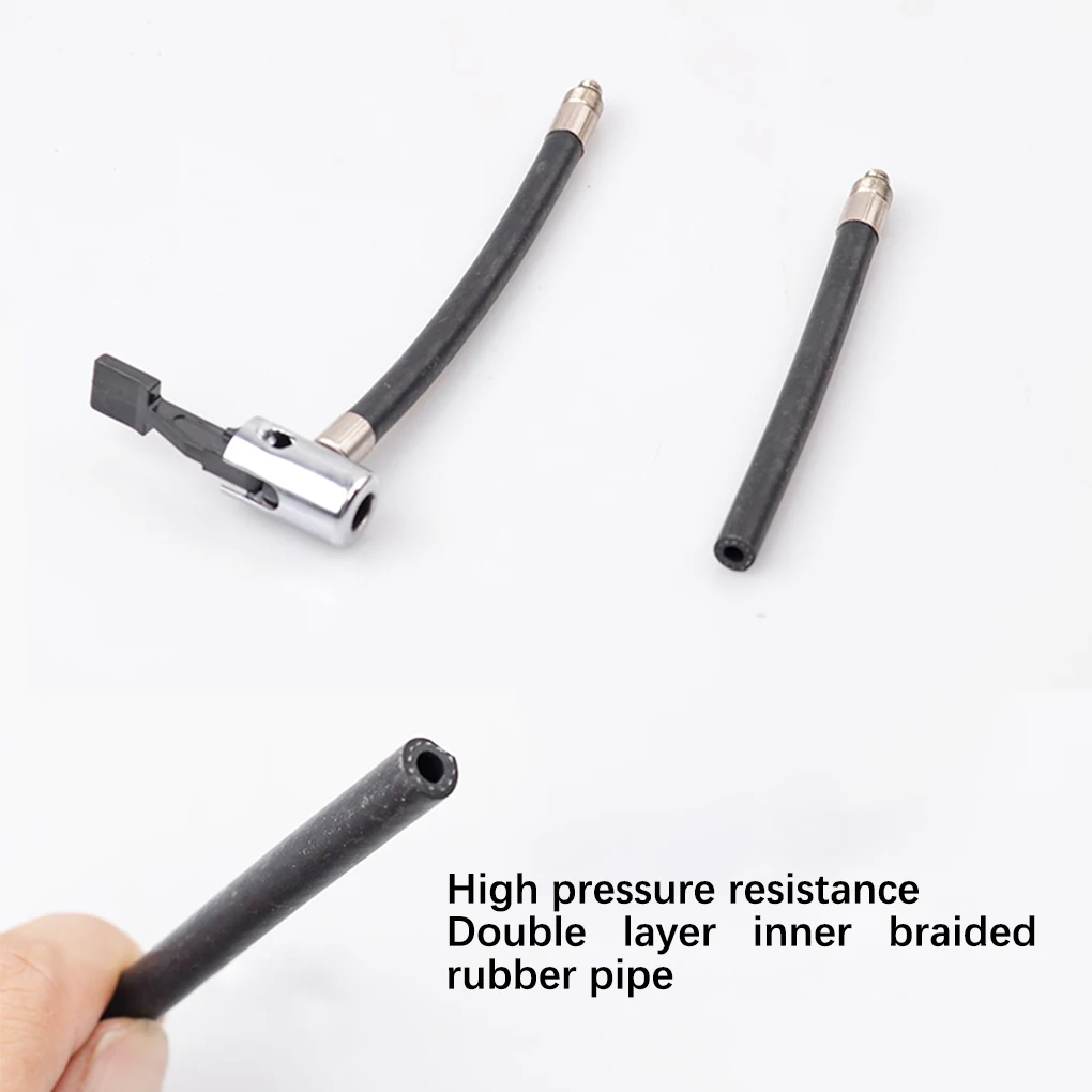 Air Pump Air Pipe Hose Bicycle Inflatable Accessories Repair Portable M6 Threaded Car High Pressure Trachea Tire Inflator Tube