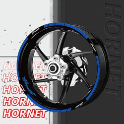 For Honda CB750 Hornet 600 900 CB600F CB 750 HORNET Moto Front Rear Wheel Stickers Tire Stripe Decals Reflective Rims Sticker