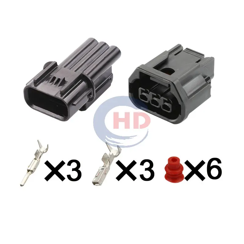 

1-20 sets 3 pin License Lamp Socket Connector HD0351-1.5-11 6189-7494