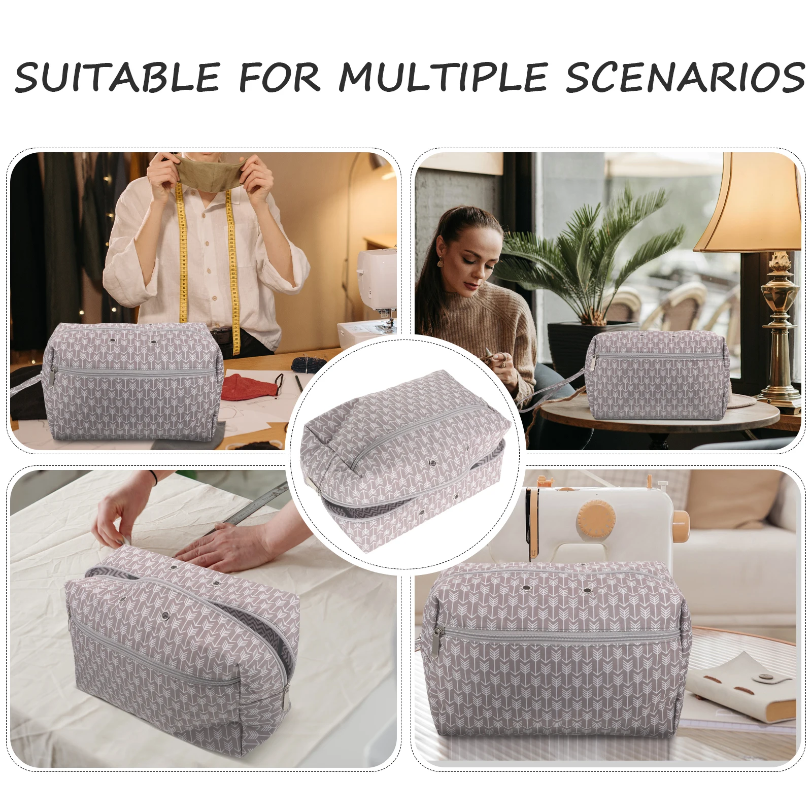

Crochet Hook Storage Bag Organizer for Yarn Tools Travel Project Bags Sewing Case Cross Stitch Knitting Storage Cabinet