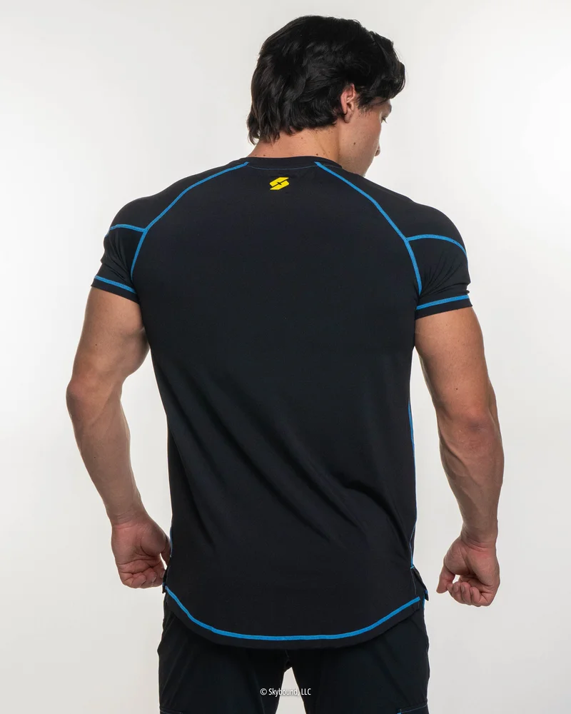 Herren Invincible Omni-Man Kompressions-Rashguard mit kurzen Ärmeln, schnelltrocknendes Fitness-Shirt für MMA, BJJ und Training, Superhelden-Cosplay-Sport-T-Shirt – Detail 15