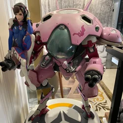 2024 New Overwatch Action Figures Dva Statue Anime Action Figures Pvc Collectible Model Figurines Toys Ornaments Desktop Gifts