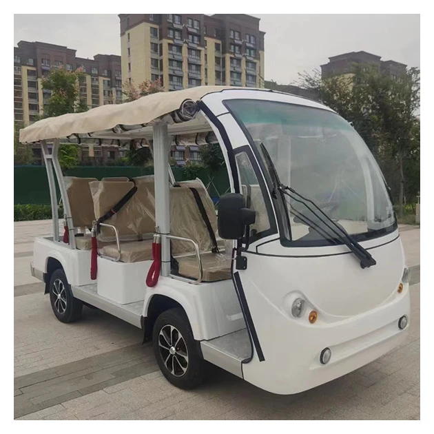 14 Seat Electric Or Gasoline Powered Sightseeing Car