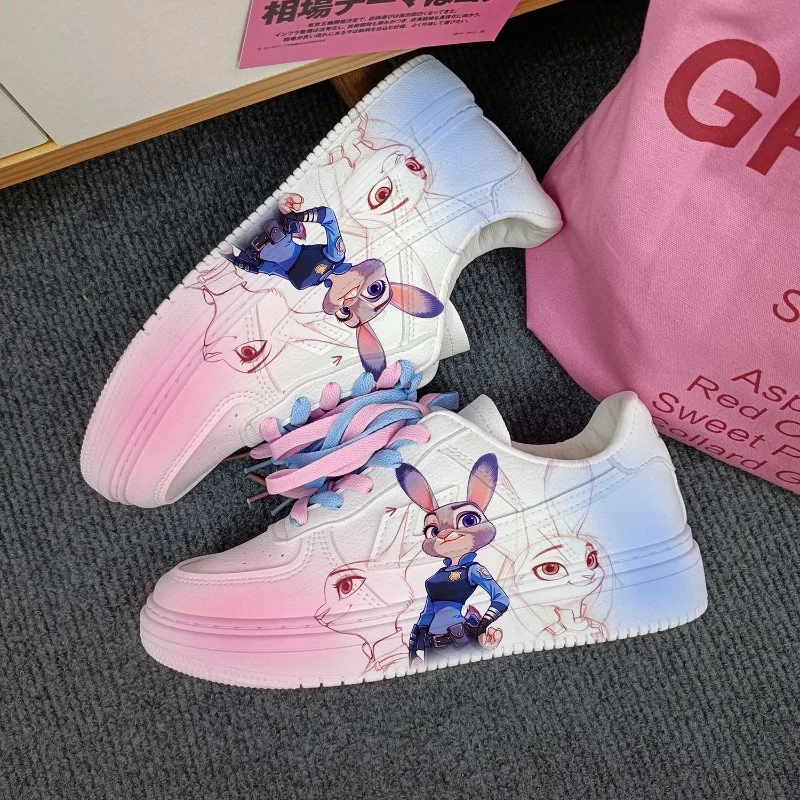Disney Zootopia Series Judy Hopps Cartoon Cute Limited Edition High-Appearance Anime Creative Personalized Shoes Birthday Gift