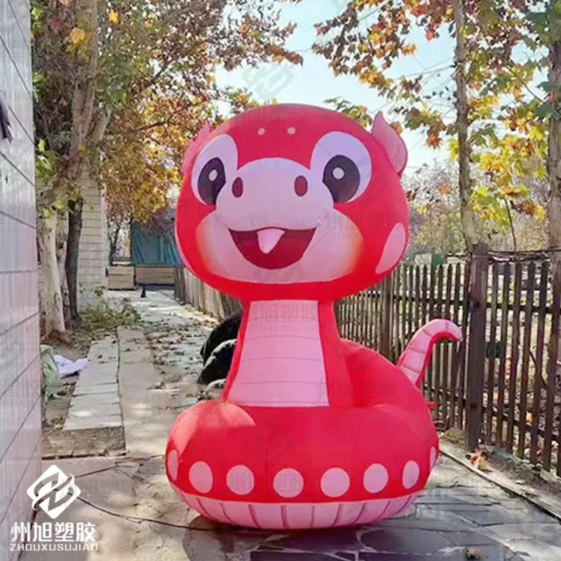 

Inflatable snake, air snake model, snake Year shopping mall outdoor park advertising decorative props