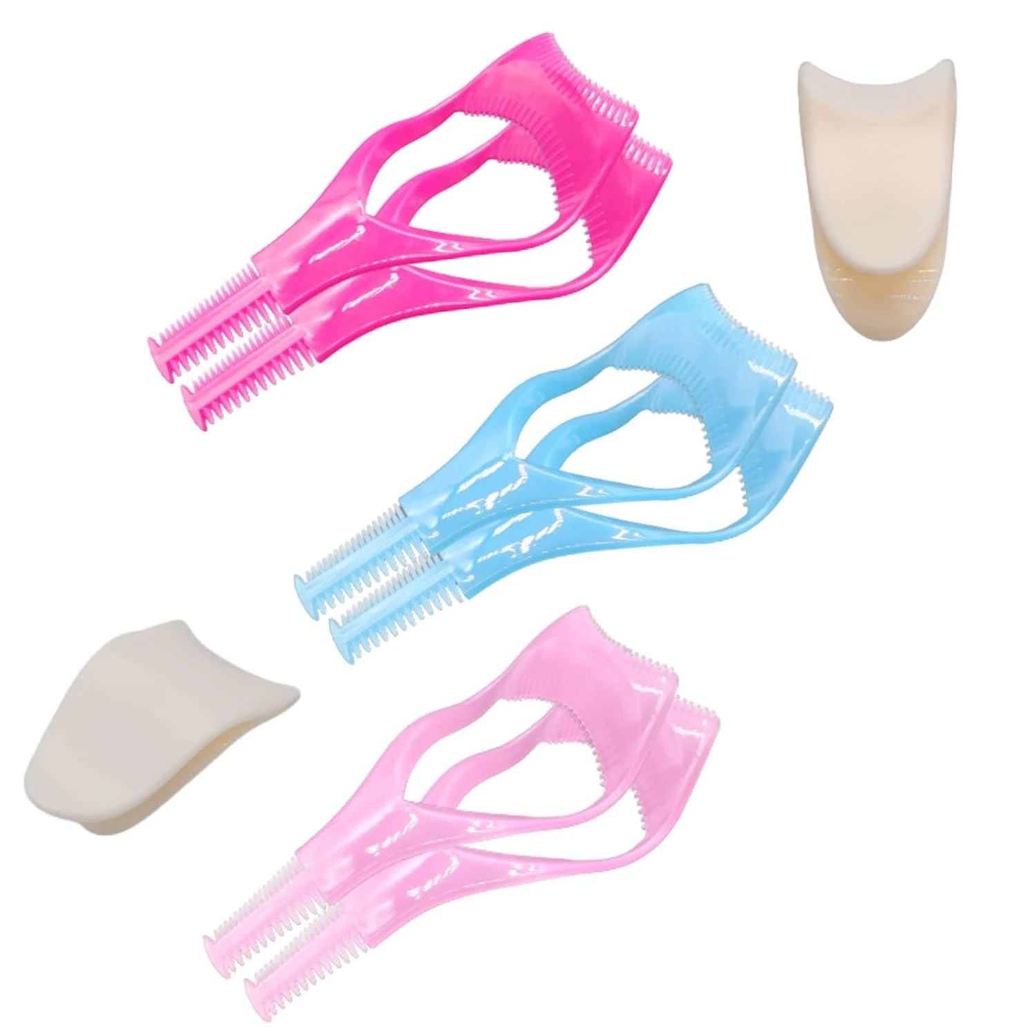 뛰어난 위쪽 및 아래쪽 속눈썹을 위한 고급스러운 3-in-1 마스카라 어플리케이터 - 이 편리함으로 아름다움을 쉽게 향상시킵니다.