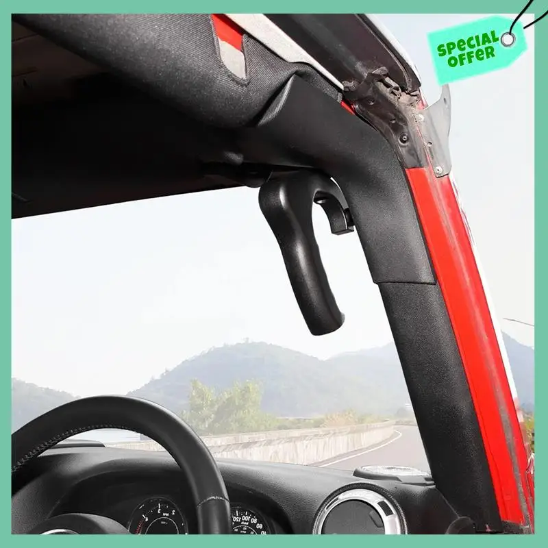 

A03G-JK Front Grab Handles Front Door Overhead Roof Grab Bar Handle For Jeep Wrangler JK 2007-2017 Accessories