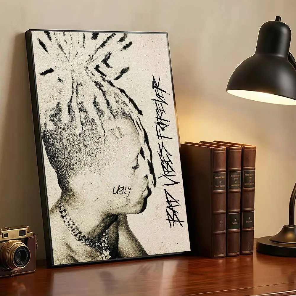 Bad Vibes Forever X-XXXTENTACIONS Peelable Self-adhesive Poster Stickers Are Suitable For Frameless Wall Decoration In A Room