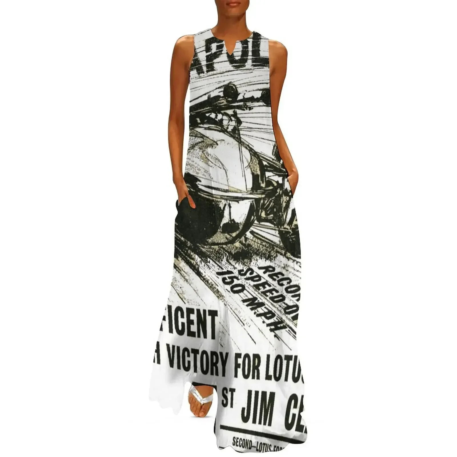 

Indy 500. 60s Style! Long Dress cute dress long dress women summer Summer skirt