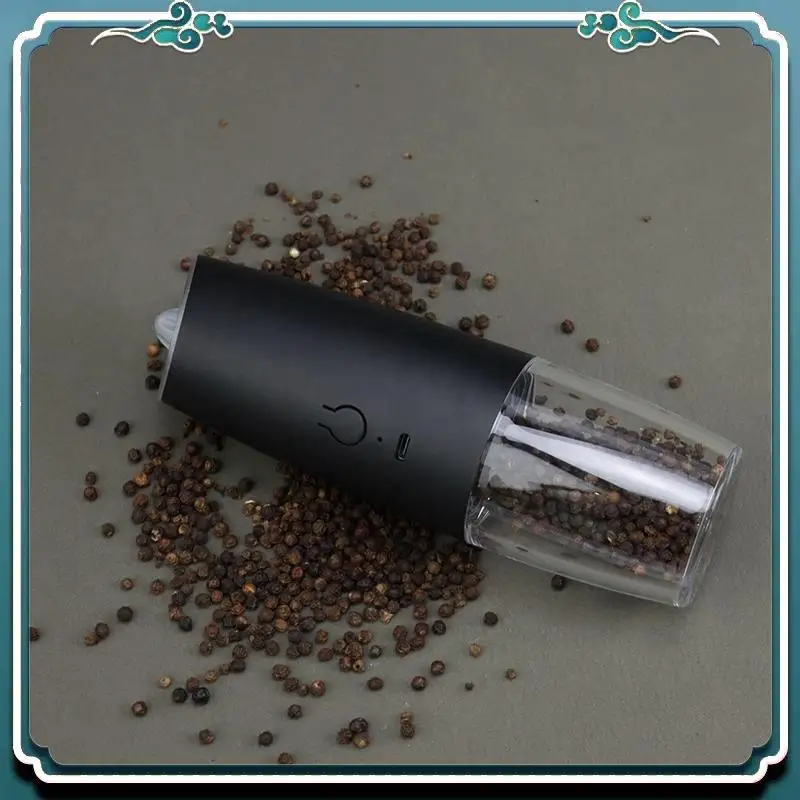 

A67K-Salt And Pepper Grinder USB Charging Salt Pepper Grinder Electric Spice Shakers Tool Kitchen Pepper Grinder