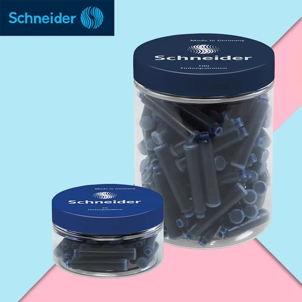 Germany Schneider Ink Bags 2.6mm European Standard Universal Non-carbon Ink Cartridges Fountain Pen Ink School Acsesories