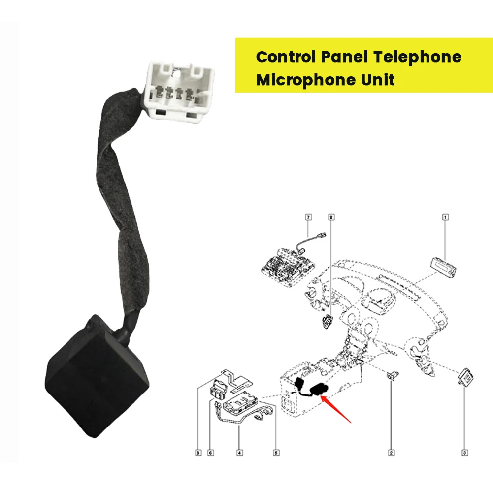 Car Roof Control Panel Telephone Microphone Unit 28336-1SX0A for NV200 NV1500 NV2500 NV3500 283361SX0A