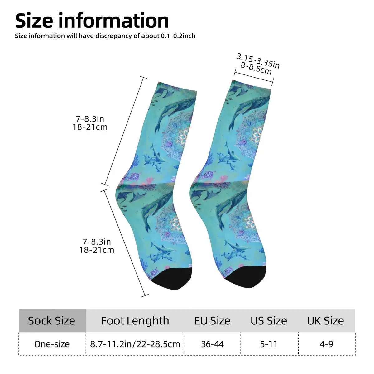 Datura (12) Sock Printed Man Polyester