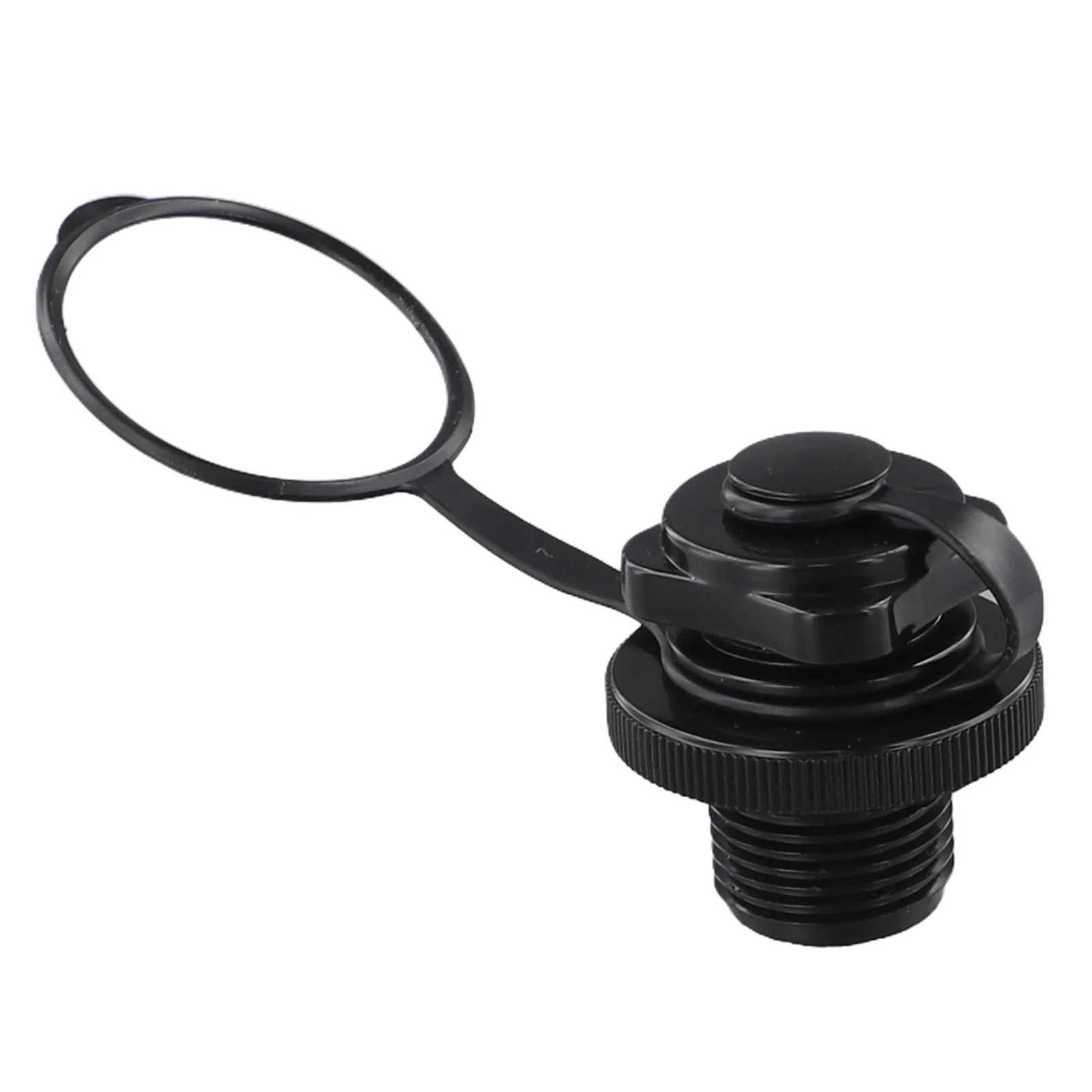 For Boat for kayak Mattress Pump Boat Inflatable Valve Air Valve Nozzle Black Easy Installation Inflatable Leak-proof