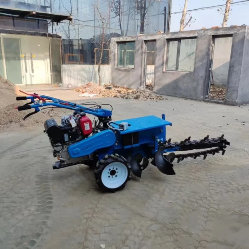 Portable Trencher - Easy To Transport And Store Low-Profile Orchard Trencher - Designed For Work Under Tree Branches